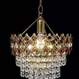 LED Hanging Lamp Golden Crystal Pendant Ceiling Led Light Decorative Gold) Pendant Lamp Ceiling Lamp-image-25
