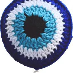daily buy DIY Crochet Kit for Evil Eye Charms with Video Tutorials for All Ages image 3