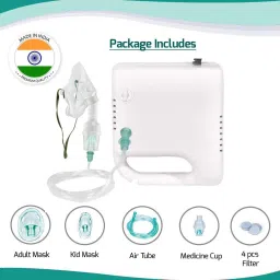 SWADESI BY MCP Nebulizer Machine for Kid and Adult, Compressor Machine with steam machine steam Nebulizer image 2