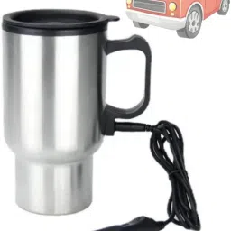 450ml Car Electric Kettle, Stainless Steel Heating Watter Kettle Mug Cup Car Electric Kettle-image-15