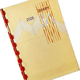 excel Executive Hard Bound 2026 Diary with Sunday Half Pages Regular Diary Ruled (Cover Color may be Different) 344 Pages-picture-2