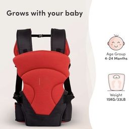laee cute Shoulder Baby Carrier Baby Carrier (Monochrome, Front Carry facing in) Baby Carrier-picture-9
