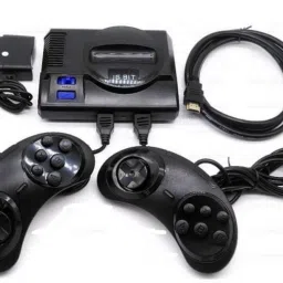 Clubics Super Mini MD 16 Bit - Kids HD TV Video Game Box (Black) Limited Edition-18