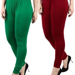 Cotton Lycra Blend Women Churidar-image-8