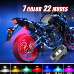 Warning Anti-Collision Night Strobe Light Indicator Light Car, Motorbike, Truck, Van LED (3.7 V, 15 W)-19
