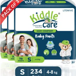 Easy Comfort Baby Diaper Pants | Small (S) | 4-8 Kg | Pack of 3 - S-image-66
