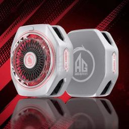 Cubonic X Black Shark FunCooler 5 Pro Special ALL GAMER {AG} Edition 1 Fan Ergonomic Cooling Pad with Adjustable Height-image-27