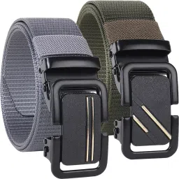 Men Casual Multicolor Nylon Belt-picture-14