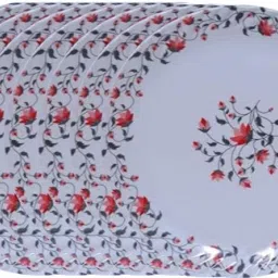 Melamine Smart Round 10 Inch Full Dinner Plate set Dinner Plate-image-10
