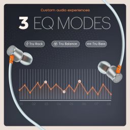 noise Airwave, ENC calling, 50 Hrs of Playtime, Low latency(Up to 50ms) & 3 EQ Modes Bluetooth Headset image 4