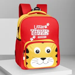 Small 15 L Backpack Little Tiger Pre-School Kids Bag For Nursery|LKG|UKG |1st std Soft Cartoon Bag-image-37