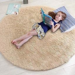 Beige Polyester Carpet-11