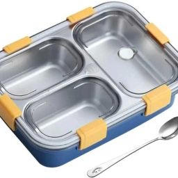 ST lunch box with free water bottle 3 Containers Lunch Box-image-63