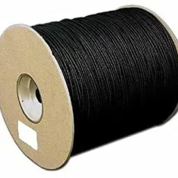 Cotton Cord Black for Bracelet Necklace Beading DIY Handmade Crafts Thread String, Size 0.5mm, Pack of 100 mtrs-image-43