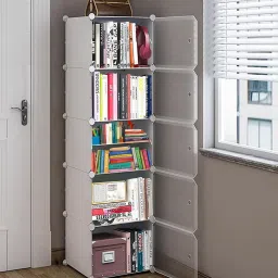 Metal Open Book Shelf-22