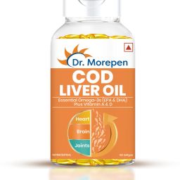 COD Liver Oil Capsules With Natural Omega 3, Vitamin A & D - 100 Softgels-33