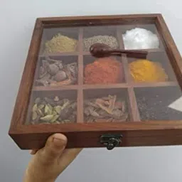 Spice Set Glass, Wooden-picture-17