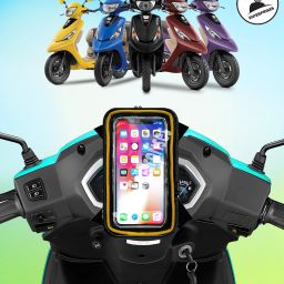 Universal Water Resisant Mobile Holder / Pouch-Bag for All Scooter Scooty Bike Bike Mobile Holder-26
