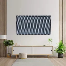 CoverCraft TV Cover for 32 Inch LED/LCD TV with Zip Enclosure | Dust & Water Proof for 32 inch Thomson, KODAK, Sony, Samsang, Mi Led TV Cover All Brand Model - NEW-32 INCH-TV-COVER-BLUE DOT-image-69