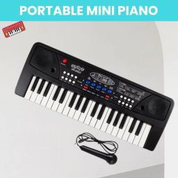 Piano Keyboard, Portable Electronic Toy With Mic, 37 Keys 8 Tones For kidsY378 Piano Keyboard, Portable Electronic Toy With Mic, 37 Keys 8 Tones For kidsY378 Analog Portable Keyboard-image-97