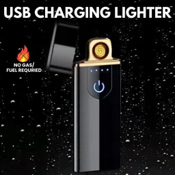 USB Cigarette Lighter for Smoking Windproof Slim Lighter with Fingerprint G123 USB Cigarette Lighter for Smoking Windproof Slim Lighter with Fingerprint G123 Pocket Lighter-picture-0