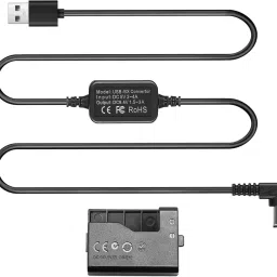 DIGICLIMBER LP-E10 Dummy Battery USB Power Cord ACK-E10 Power Supply DR-E10 DC Coupler Kit Camera Battery Charger-picture-38