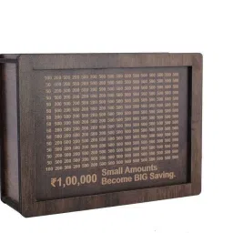 Play Money Saving Piggy Bank ,Wooden Piggy Bank with Easy Tracking of Savings Coin Bank-image-46