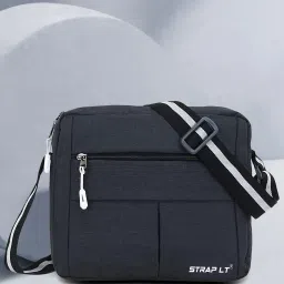 Black Men & Women Sling Bag Sling Body Travel Office-image-70