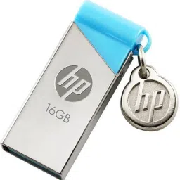 HP v215w 16 GB Pen Drive Compatible with Laptop, Mobile, Audio Player, Desktop Computer USB 2.0 Metal Case-48