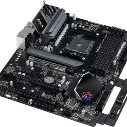 ASRock B550 PG Riptide AM4Socket ATX AMD B550 Chipset DDR4 Motherboard for Desktop image 4
