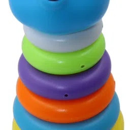 Toddler Stacking 6pcs Ring Educational Toy Set For Kids and Babies - Bear-image-97