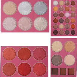 4-in-1 all in one Eyeshadow,Highlighter, Blusher Contour,Makeup Set Palette-59