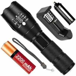 FL_M6 LED Torch – 5 Modes, Zoom Beam, Long Battery Life 8 hrs Torch Emergency Light-image-95