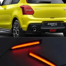 Swft Car 2 Function Pillar Led Light Red Colour (Pack of 2) Car Reflector Light-picture-21
