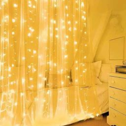 40 LEDs 11 m Gold Steady String Rice Lights-image-26