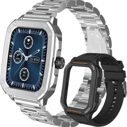 PA Maxima Max Pro Flash+ 1.91"UltraHD Display,Interchangeable Case,BT Calling,Active Crown Smartwatch-picture-23