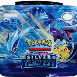 Silver Tempest Card Deck With 3 Booster Pack Metal Tin Box-46