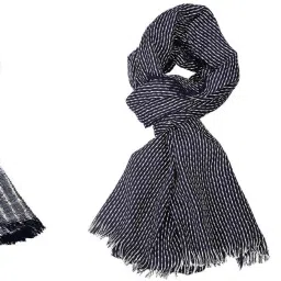Self Design Pure Cotton Men Multicolor Fancy Scarf-image-89
