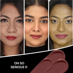 faces canada Comfy Matte Creme Lipstick | Long Stay | Intense Color | One Stroke Application image 2