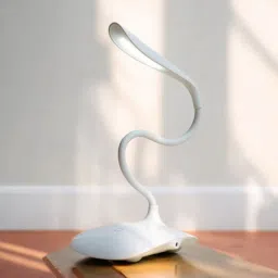 white angular table lamp22_L605 Study Lamp-picture-1