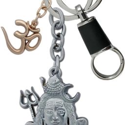Double Side Shiv Ji Black Stylish Hook With Om Locking Carabiner-image-26