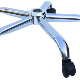 rajcheif evolving Chair Steel Chrome (Spider) Base with Twin Caster Braking and Locking Furniture Caster-picture-16