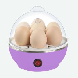 Electric Egg Boiler Plastic Compact and Versatile Egg Boiler Electric Steamer, Multicolour Egg Cooker-1
