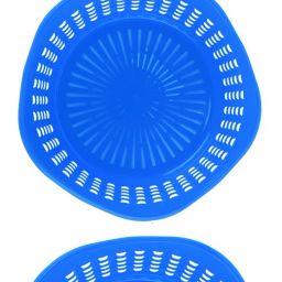 Set of 3 Multipurpose Plastic Baskets for Fruits Vegetables Chocolate Storage and Kitchen Fridge Dining Table Plastic Fruit & Vegetable Basket-20
