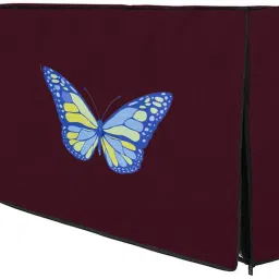JM Homefurnishings Padded Cover, Dust Cover, etc. for 48 inch Computer Monitor, TV, LCD Monitor, etc. - LEDPMaroonJJ0148IN-image-42