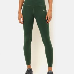 Solid Women Green Tights-image-100