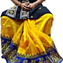 AMIT ONLINE Stylish Mour Puccha Printed Men Dhoti-picture-15