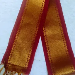 Woven, Self Design Silk Men Maroon, Red Scarf, Fancy Scarf, Stole-picture-43