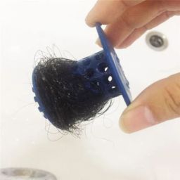 ub Drain Hair Catcher, Hair Catcher for Bathroom Hair Wash Basin (Blue) Hair Wash Basin-image-14