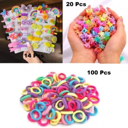Hair Accessory Combo Set For Kids Baby Girls And Hair Clips & Pinset Hair Accessory Set-image-93